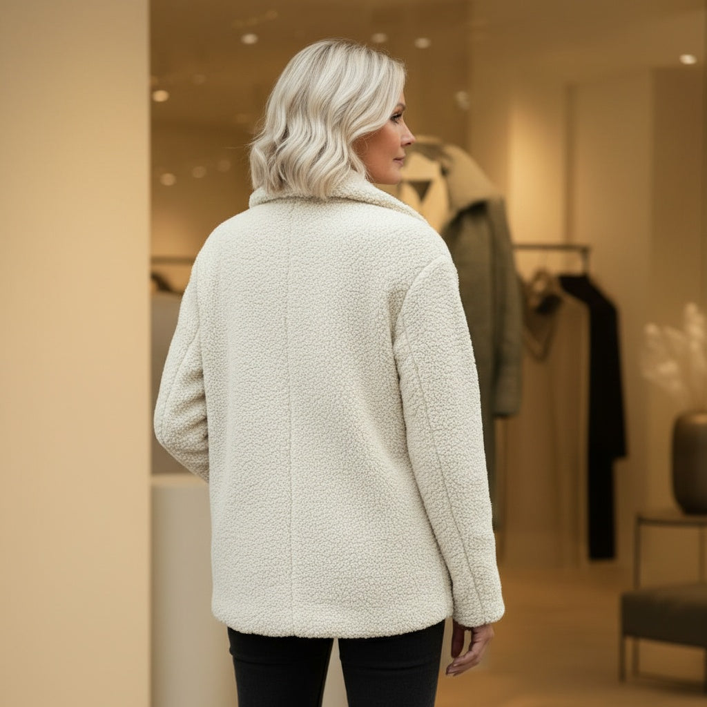 Luisa™ | Luxe Teddyjack met Winterse Warmte